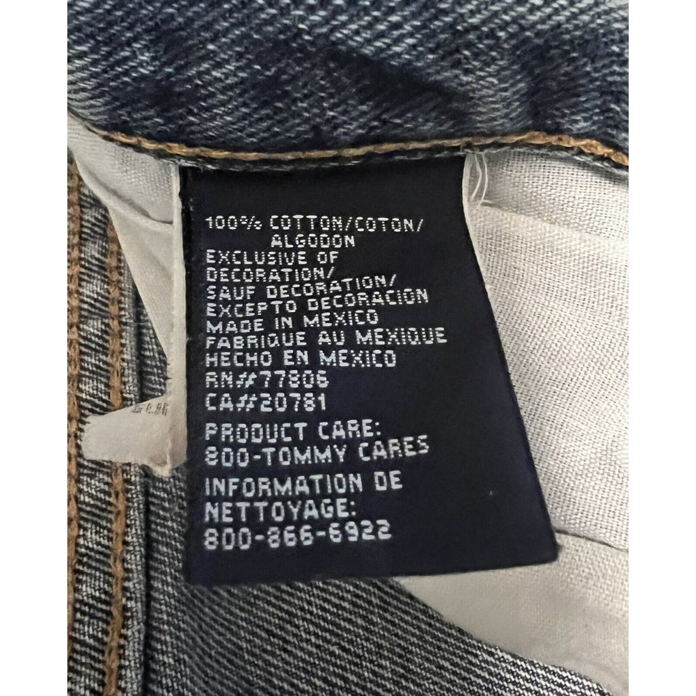 Tommy Hilfiger Mens Jeans Size 32x30 Straight Leg Medium Wash Blue Denim - Picture 4 of 5